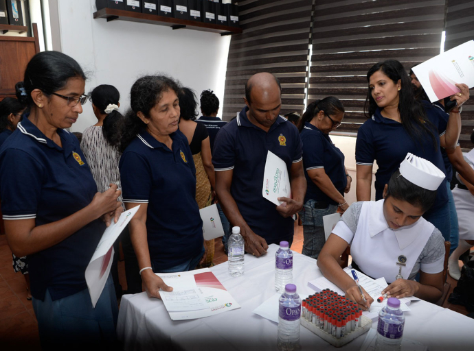 ශ්‍රී ජයවර්ධනපුර කෝට්ටේ සේවයේ නියුතු රාජ්‍ය නිලධාරීන්ට හා  සේවකයින්ට විශේෂ "ආරෝග්‍යා" ජංගම සුව සායනයක්