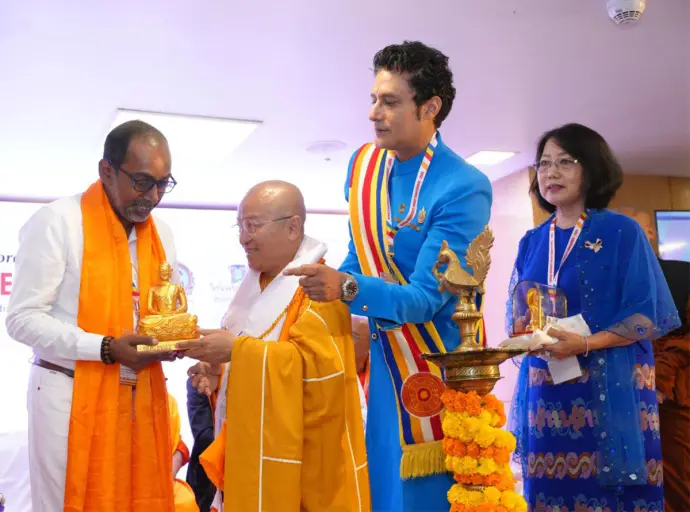 ලෝක බෞද්ධ සාම සම්මේලනය හයිද්‍රාබාද්හිදී සාර්ථකව අවසන් වේ 
