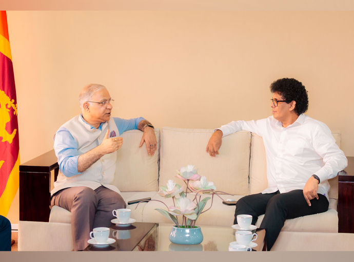 ඉන්දියාව–ශ්‍රී ලංකාව අතර  ද්විපාර්ශ්වික වෙළෙඳ හා ආයෝජන සබඳතා පුළුල් කිරීමට අවධානය