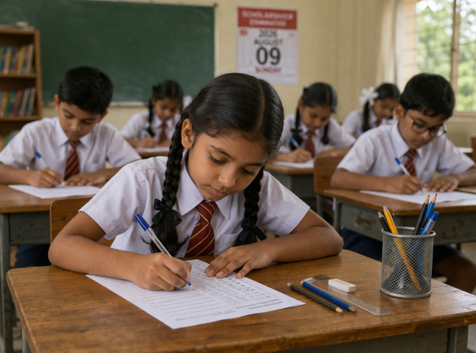 2026 ශිෂ්‍යත්ව විභාගයට අයදුම්පත් කැඳවීම අද සිට