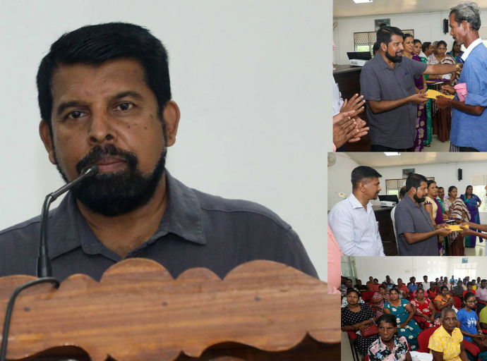 දිට්වා ආපදාවෙන් පීඩාවට පත් පුත්තලම දිස්ත්‍රික්කයේ ජනතාවට රුපියල් මිලියන 318 ක වන්දි