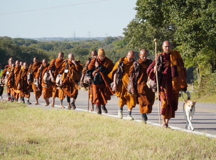 ‘Walk for Peace ’ සාම පාගමන අනිද්දා ( 22) දඹුල්ල රජමහා විහාරයෙන් ආරම්භ කෙරේ