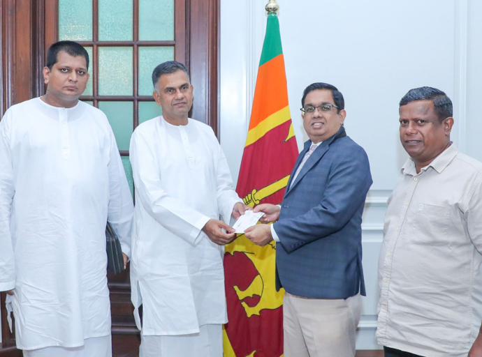 Rebuilding Sri Lanka අරමුදලට ලංකා පෙන්තකොස්ත සභාවෙන් රුපියල් ලක්ෂ පනහක්