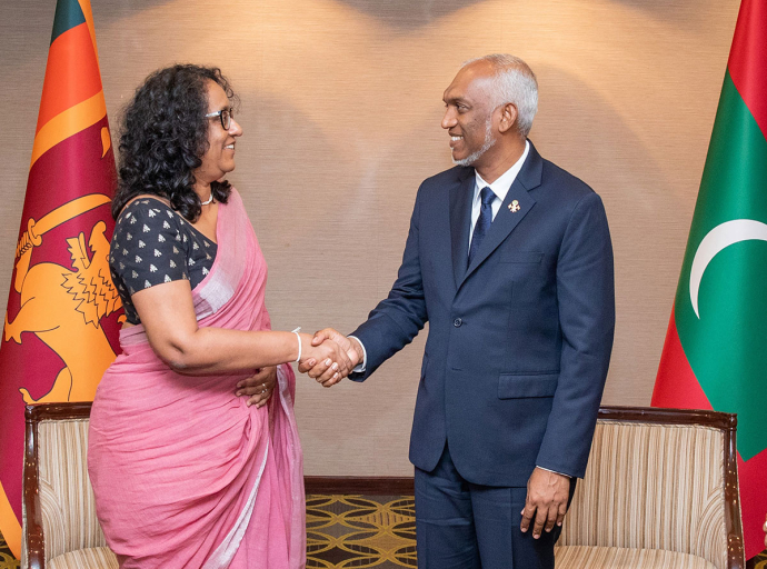 මාලදිවයින් ජනාධිපති අගමැතිනිය හමුවෙයි
