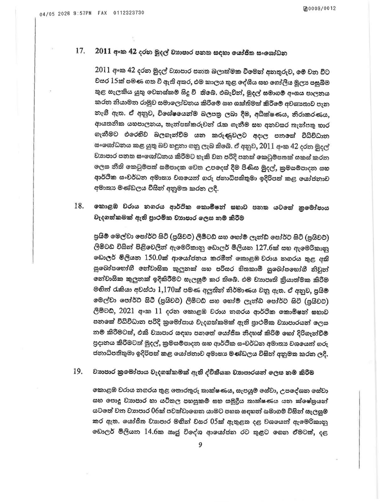 Cabinet Decisions on 04.05.2026 page 0009