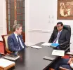 ජනාධිපති කාර්ය මණ්ඩල ප්‍රධානී සහ එක්සත් ජාතීන්ගේ සංවිධානයේ නියෝජිතයන් අතර හමුවක්