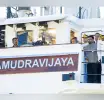 SLNS සමුද්‍රවිජය නෞකාව ශ්‍රී ලංකා නාවික හමුදා සේවයට  නිල වශයෙන් එක් කිරීම ජනපති ප්‍රධානත්වයෙන්