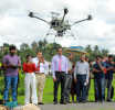 වියළි කලාපයේ වී වගාවට ඩ්‍රෝන තාක්ෂණය යොදාගැනීමේ සැලසුම්