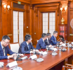 ජනපති සහ චයිනා හාබර් ඉංජිනේරු සමාගමේ (CHEC) සභාපති  අතර හමුවක්