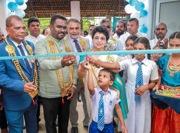 කහවත්ත ශ්‍රී ක්‍රිෂ්ණා දෙමළ මහා විද්‍යාලයට නව දෙමහල් ගොඩනැගිලි සංකීර්ණයක්