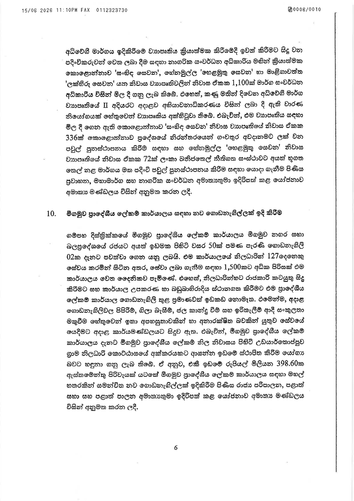 Cabinet Decisions on 15.06.2026 page 0006