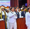 කොළඹ  සිරිමාවෝ බණ්ඩාරනායක විද්‍යාලයේ ශිෂ්‍ය පාර්ලිමේන්තුවේ මංගල සැසිවාරය ජනාධිපති ලේකම් කාර්යා‍ලයේදී