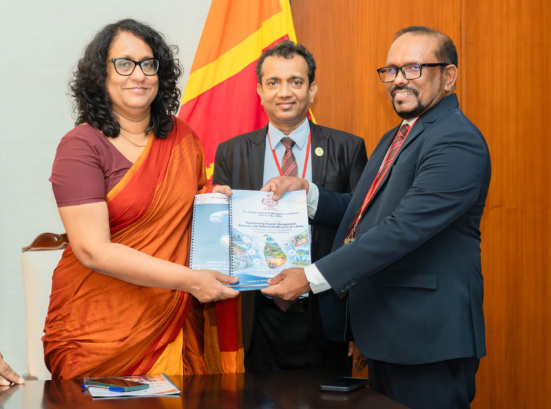 ශ්රී ලංකා විද්වත් සංගම් සම්මේලනයේ (OPA) නියෝජිතයින්, අගමැතිනිය හමුවෙයි