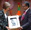 ආචාර්ය සිරී වෝල්ට් මහත්මියට අමාත්‍ය ආචාර්ය උපාලි පන්නිල මහතාගේ සුබ පැතුම්