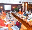 ලෝක බෞද්ධ සංඝ සම්මේලනයේ  60 වන සංවත්සර සමරු උළෙල සංවිධාන  කටයුතුවල ප්‍රගතිය විමසා  බැලී‌මේ සාකච්ඡාවක්
