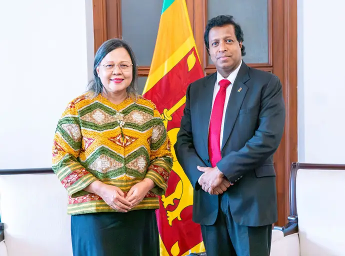ඉන්දුනීසියානු තානාපතිනිය සහ අග්‍රාමාත්‍ය ලේකම් අතර හමුවක් 