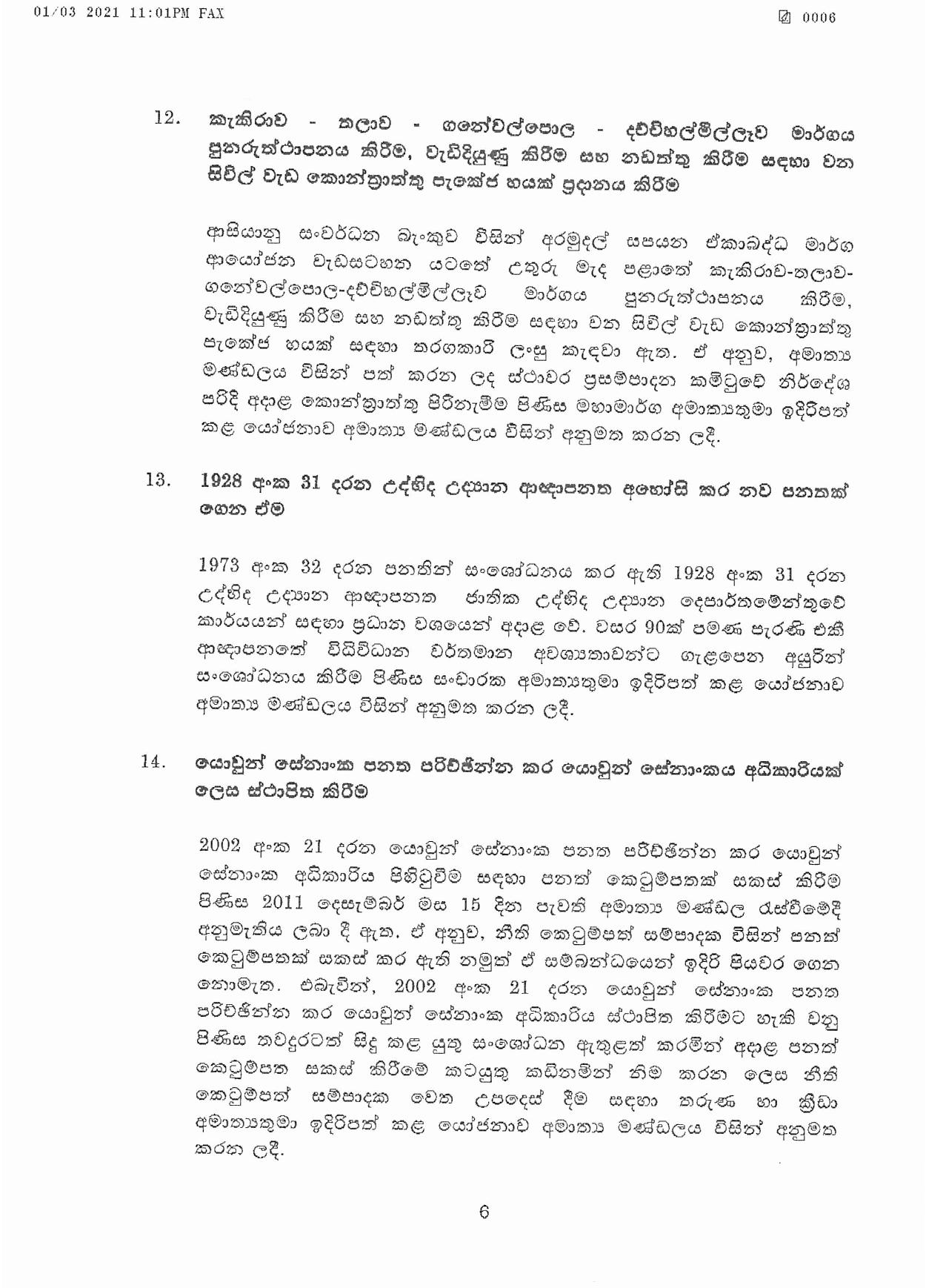 Cabinet Decision on 01.03.2021 page 006