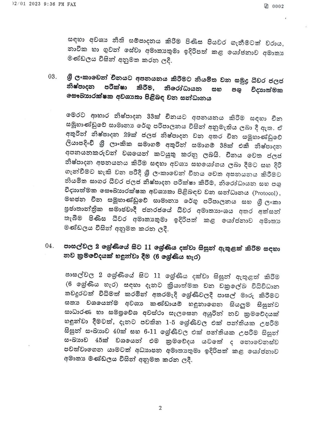 Cabinet Decision on 02.01.2023 page 002