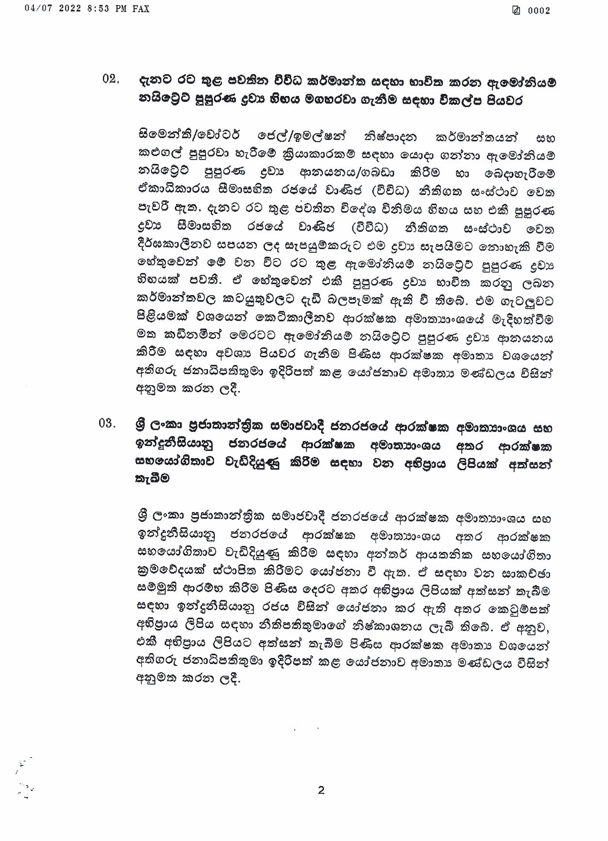 Cabinet Decision on 04.07.2022 page 002