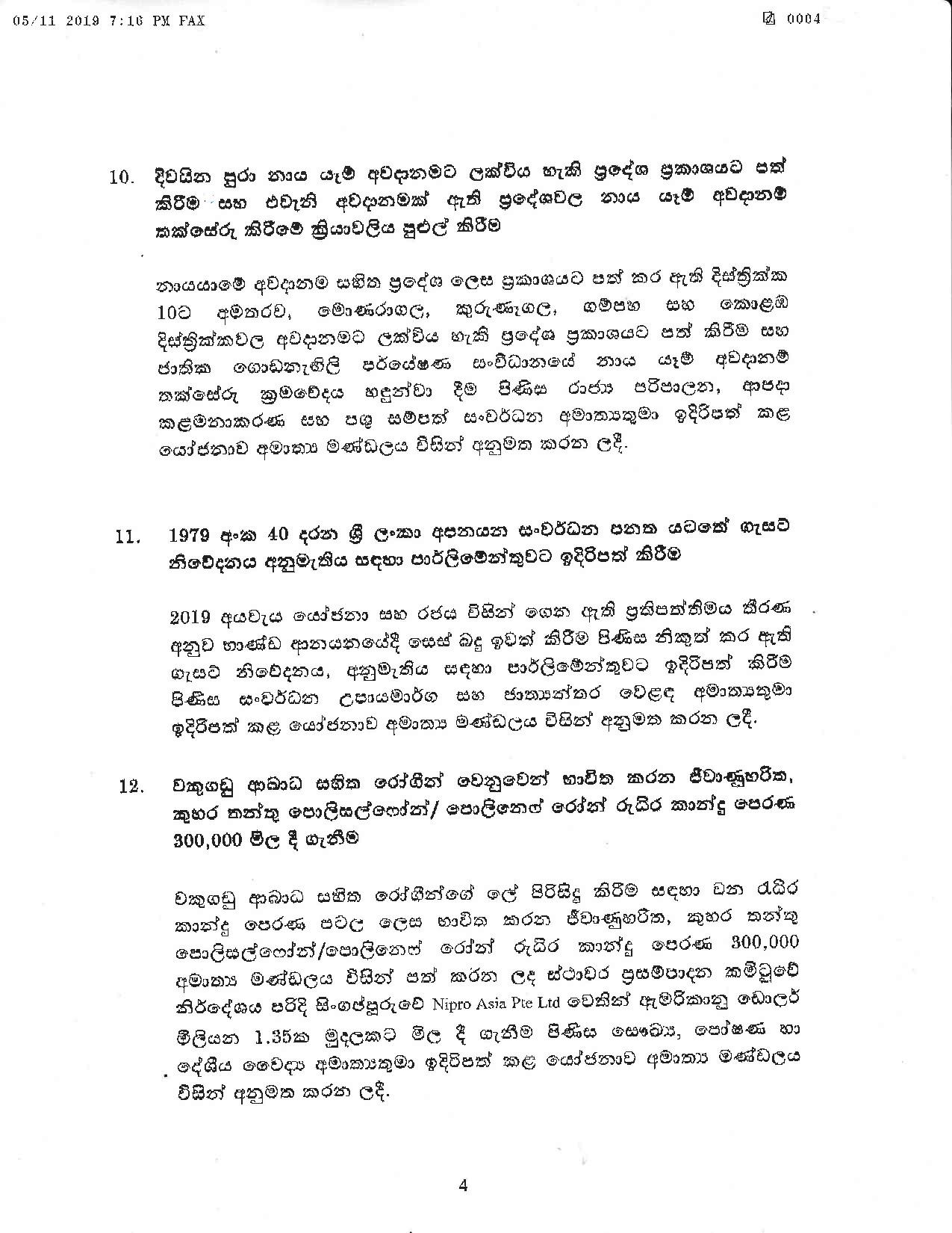 Cabinet Decision on 05.11.2019 page 004
