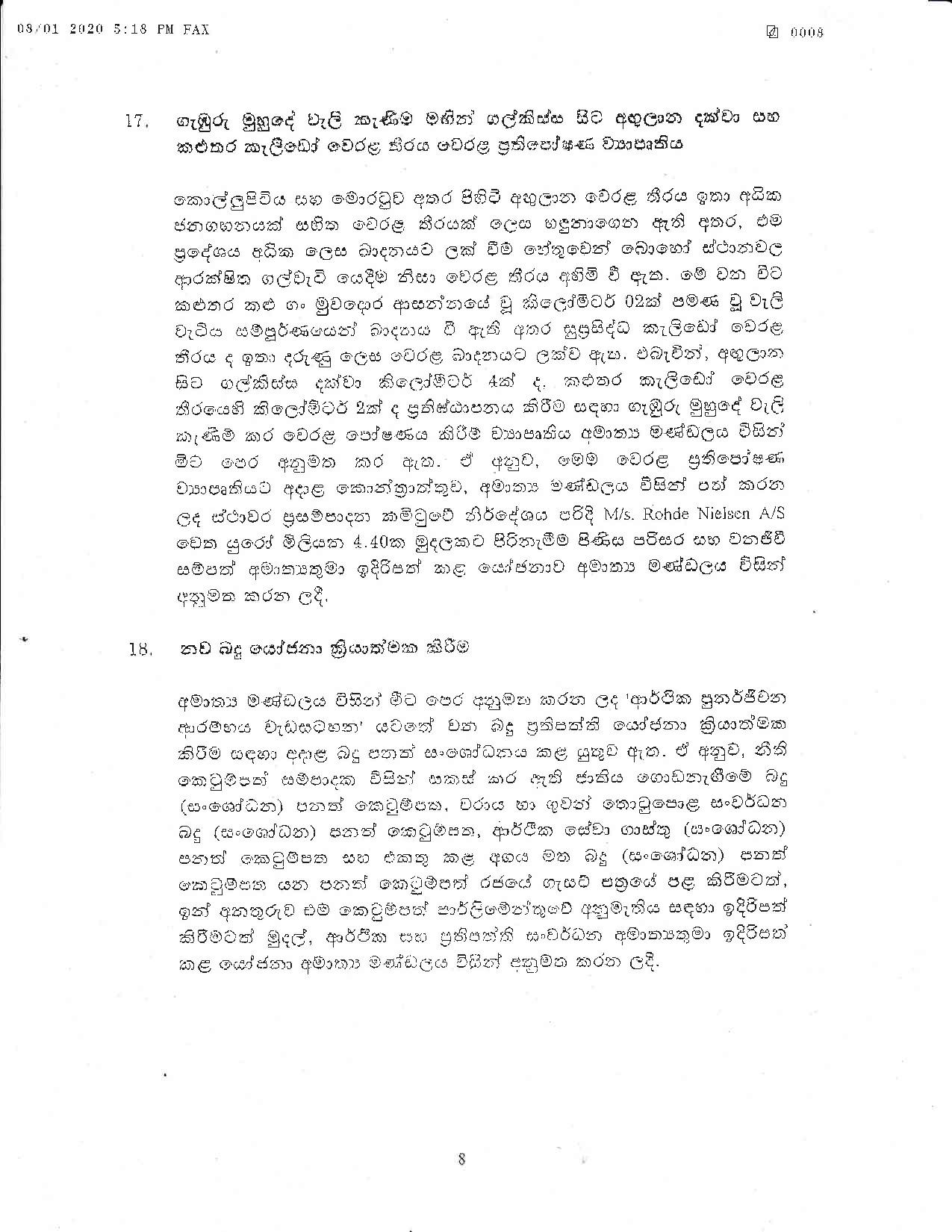 Cabinet Decision on 08.01.2020 page 008