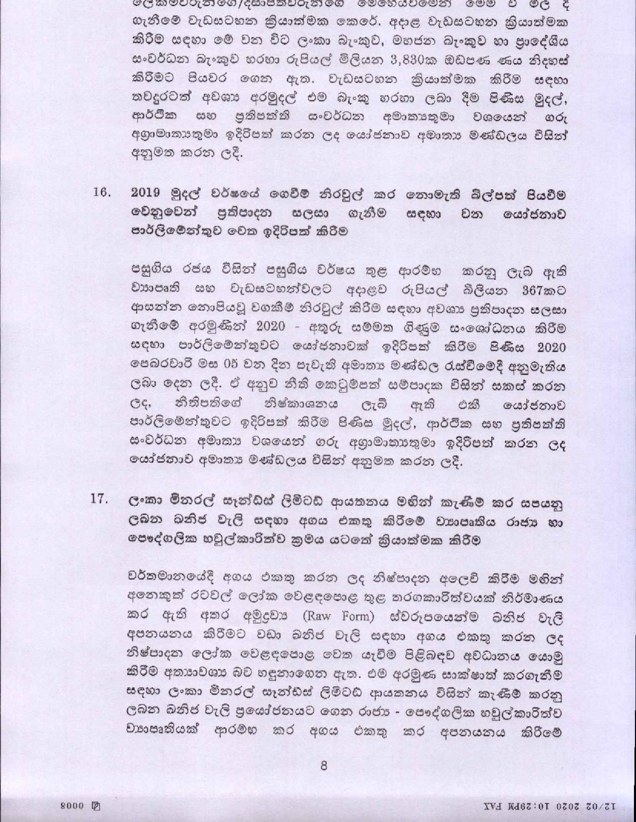 Cabinet Decision on 12.02.2020 page 008