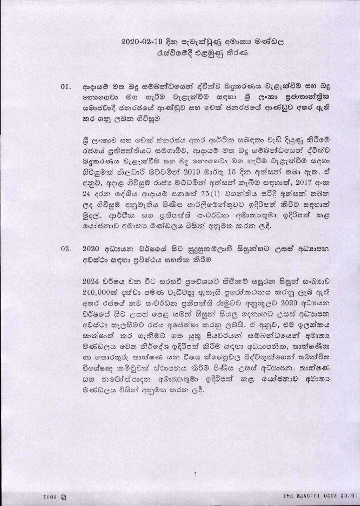 Cabinet Decision on 19.02.2020 Full document page 001