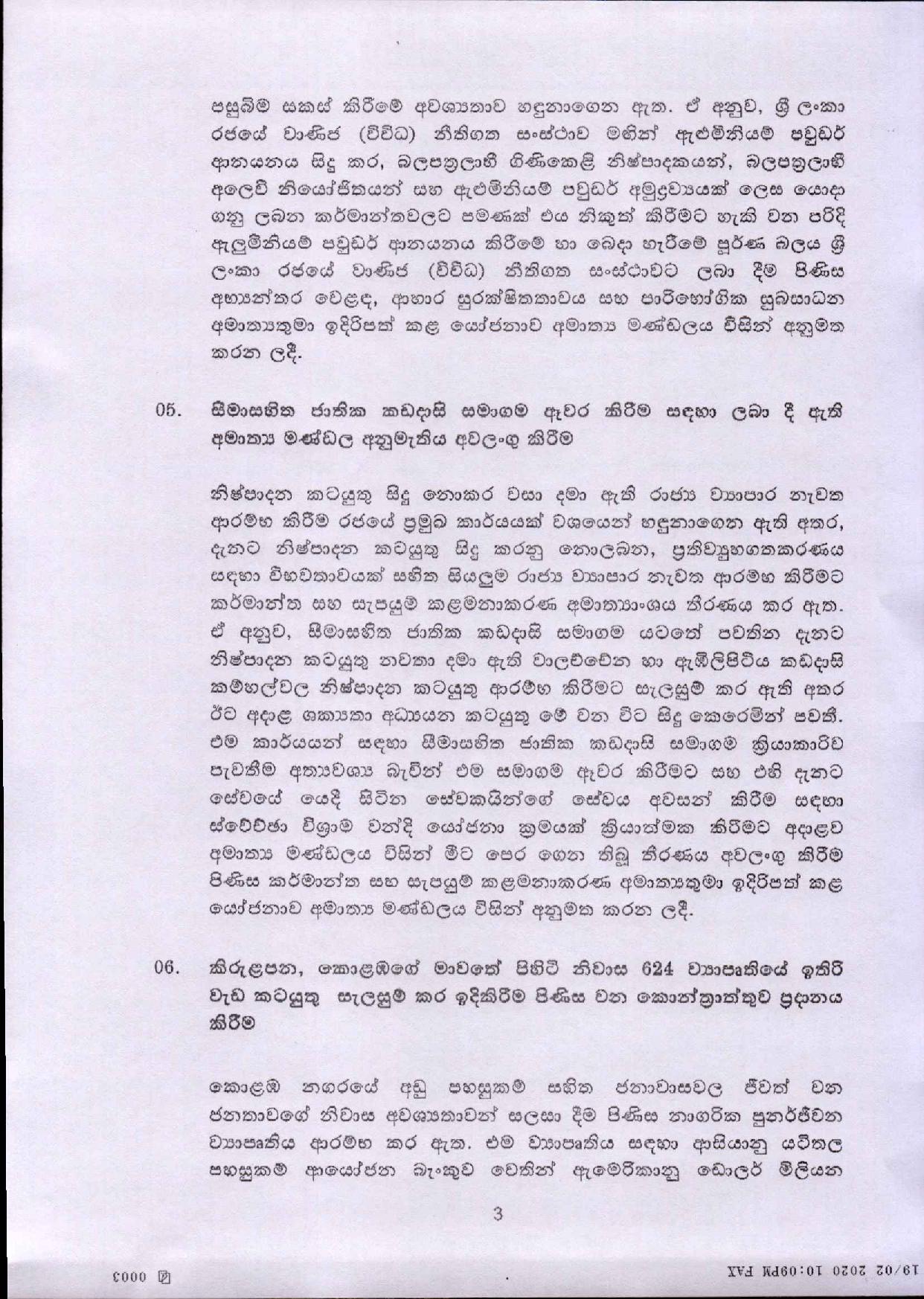 Cabinet Decision on 19.02.2020 Full document page 003