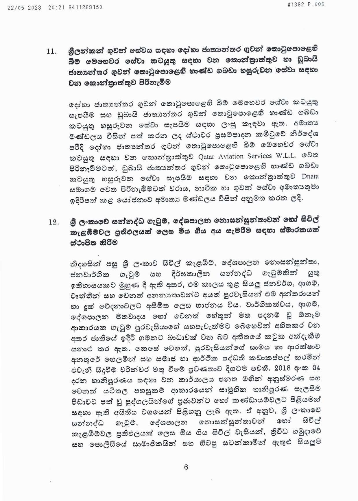 Cabinet Decisions on 22.05.2023 page 006