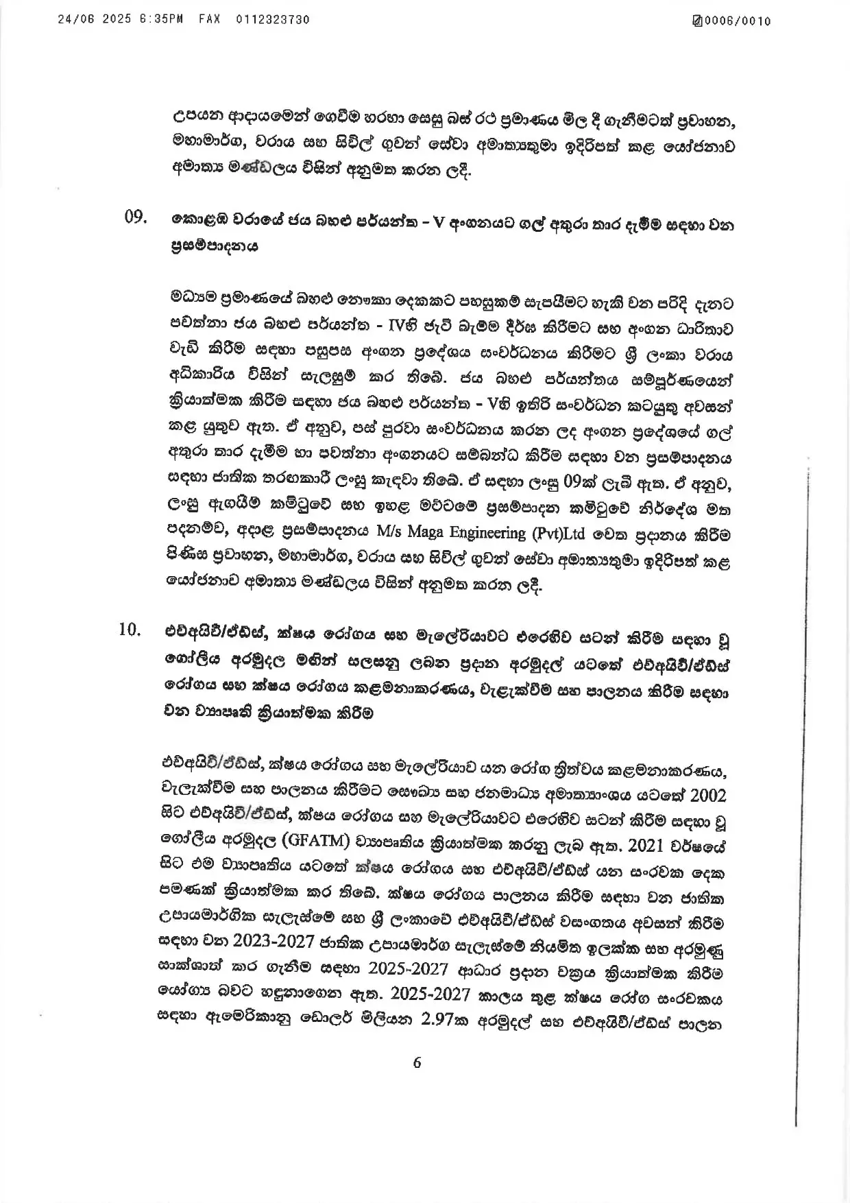 Cabinet Decisions on 23.06.2025 page 00061