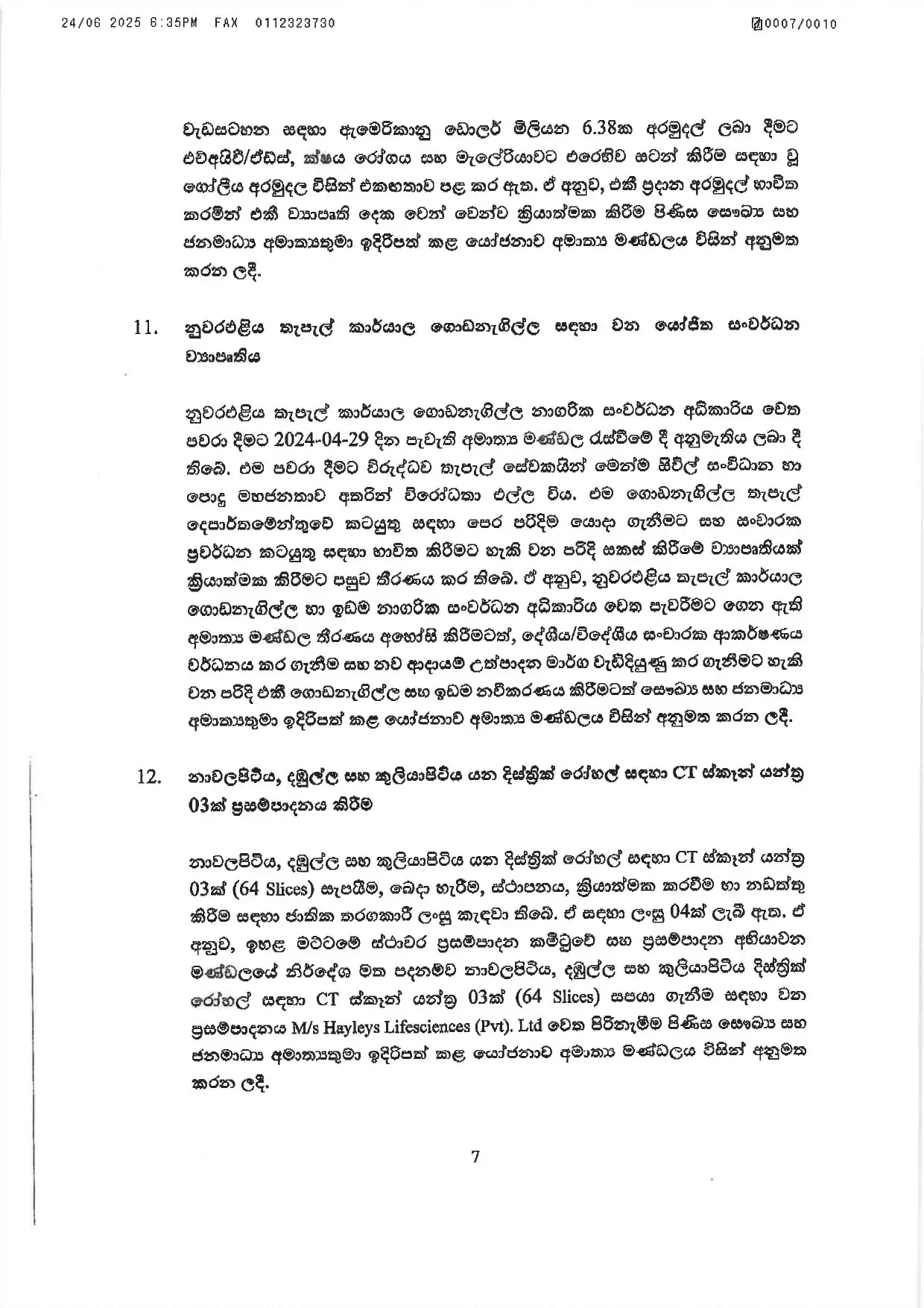Cabinet Decisions on 23.06.2025 page 00071