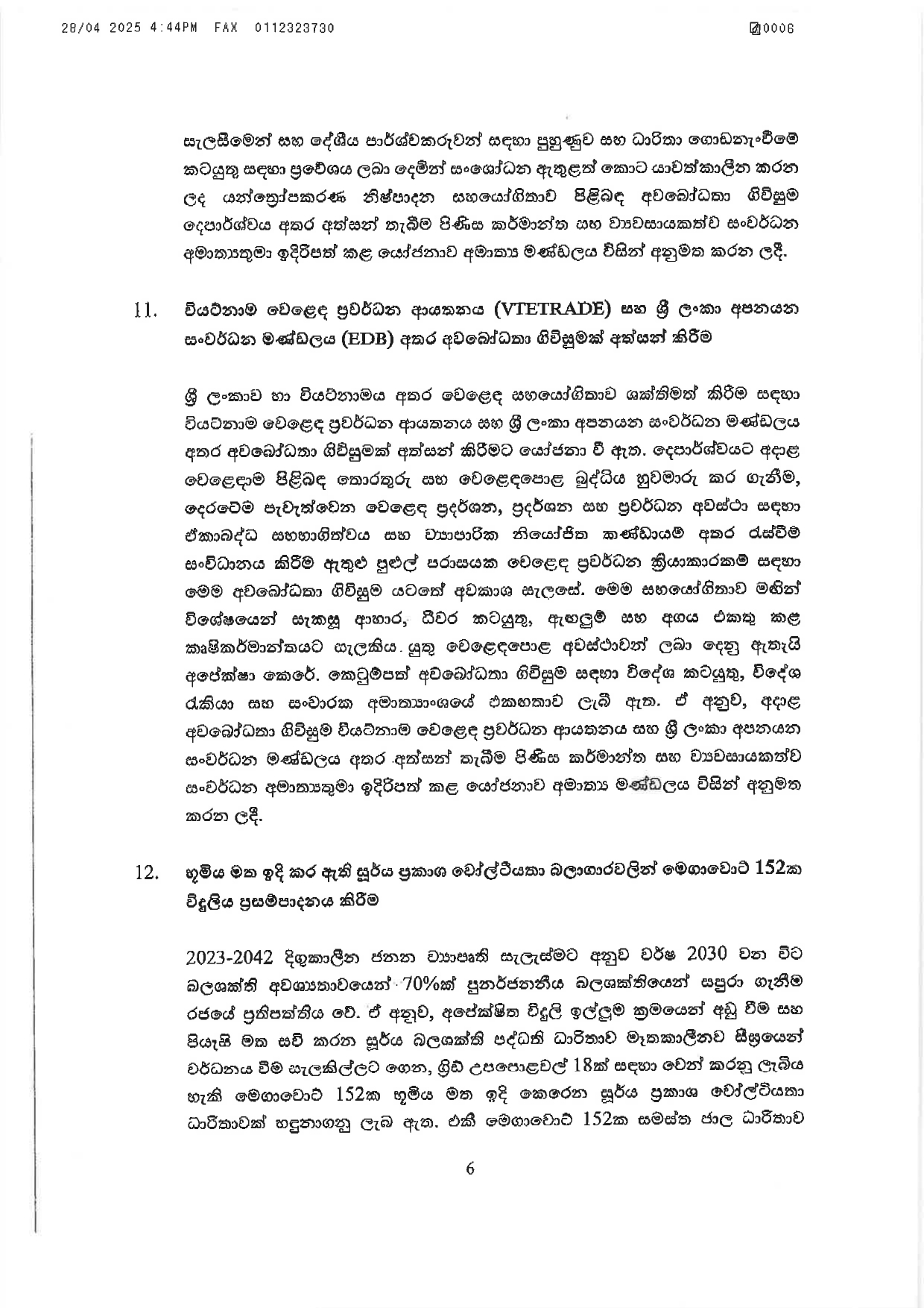 Cabinet Decisions on 28.04.2025 page 00061