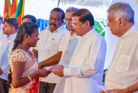 වව්නියාවේ නිල මෙහෙවර ජනපති ජනතා සේවය ජනපති ප්‍ර‍ධානත්වයෙන්