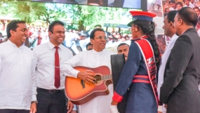 සැබෑ යථාර්ථවාදී පණිවිඩකරුවා පාසල් දරුවා - ජනපති