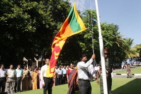 ආරක්‍ෂක අමාත්‍යංශය ජාතික ජනරජ දිනය සමරයි