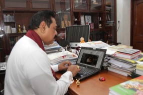 President Rajapaksa Launches Special Website on His Engagements at the UN