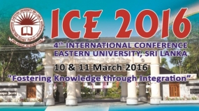 ICE - 2016 මාර්තු 10 සහ 11දිනවලදී