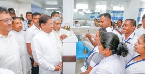 තෙල්දෙණිය මූලික රෝහලට නව ගොඩනැගිලි සංකීර්ණයක්