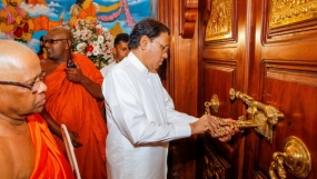 යහපත් මිනිසුන් බිහිවන්නේ ආගමානුකූලව ජීවත්වීමෙන් පමණයි - ජනපති