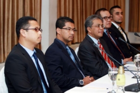 ශ‍්‍රී ලංකාවේ ආර්ථිකයේ දියුණුව හා Vision 2020 වැඩසටහන පිළිබඳ ව EXIM Bank Malaysia හි ප‍්‍රසාදය