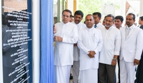 හම්බන්තොට,කොටවාය මහා විද්‍යාලයේ නව දෙමහල් ගොඩනැගිල්ල සිසු අයිතියට