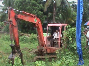 පුරන් කුඹුරු අස්වැද්දීමේ රත්නපුර දිස්ත්‍රික් වැඩසටහන නාමල්දෙනිය වෙල්යායේදී