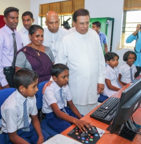 තිත්තවැල්ල ප්‍රාථමික විද්‍යාලයේ ඉගෙනුම් සම්පත් මධ්‍යස්ථානය සිසු අයිතියට