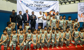 &quot;Gym for Life&quot;  තරගාවලියේ ශූරයන්ට ජය සංකේත ප්‍රදානය කෙරේ