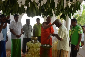 වාර්ෂික හිසතෙල් ගෑමේ උත්සවය මෙවර නියාගම පුණ්‍යාරාමයේදී