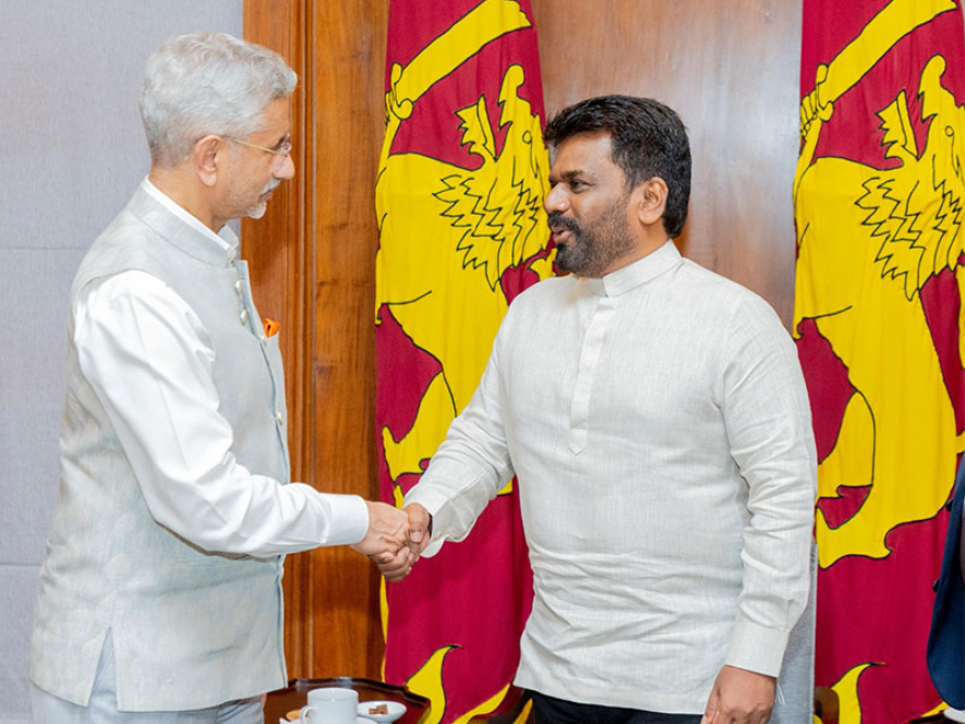 ඉන්දීය විදේශ කටයුතු අමාත්‍ය ආචාර්ය එස්. ජයශංකර් මහතා ජනපති හමු වෙයි