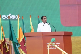 සතුටින් ජීවත් විය හැකි සමාජයක් නිර්මාණය කිරීමට සියලු දෙනාම කැපවෙමු- ජනපති