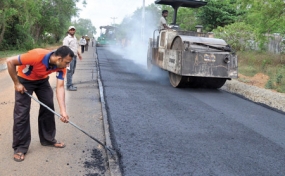 කළුතර දිස්ත්‍රික්කයේ මාර්ග 83 ක් සංවර්ධනය කෙරේ