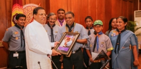 ජනපති ප්‍රධානත්වයෙන් බාලදක්ෂ හා මහජන සම්බන්ධතා සතිය ඇරඹේ