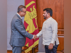 බංග්ලාදේශ මහ කොමසාරිස් අන්දලිබ් එලියස් මහතා ජනපති අනුර කුමාර දිසානායක මහතා හමුවෙයි